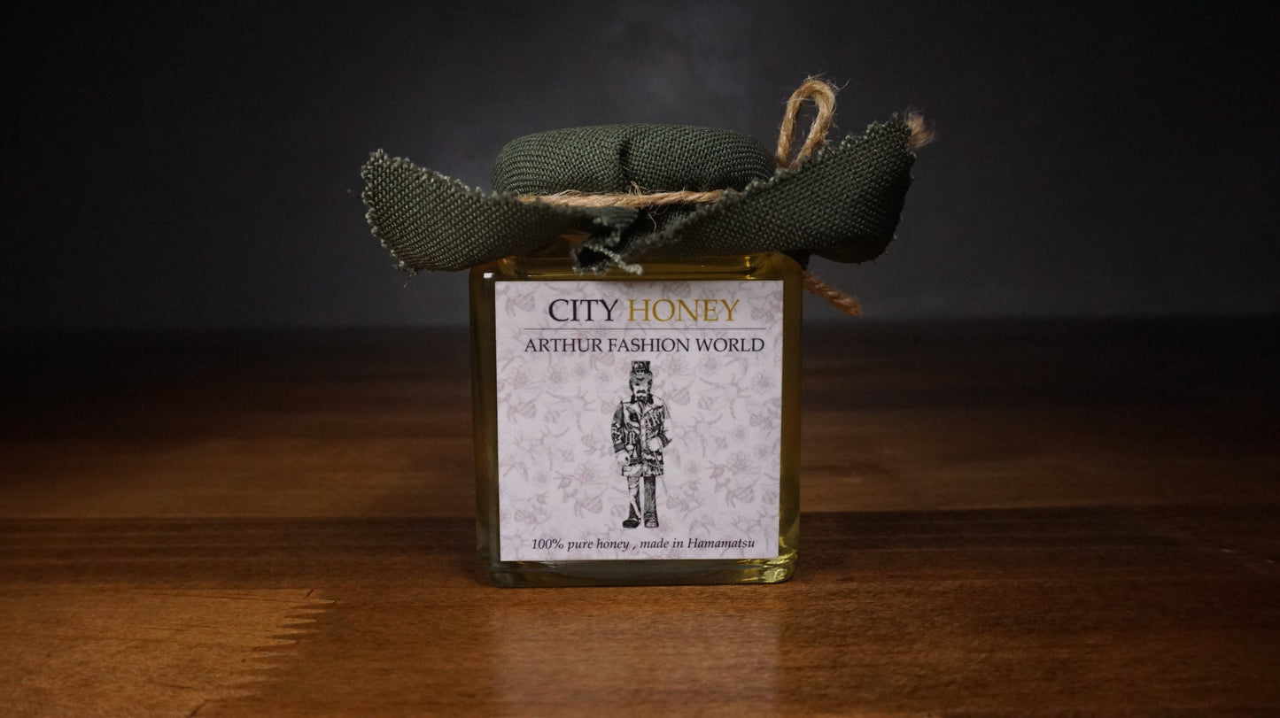 earthive 100% raw city honey 100g